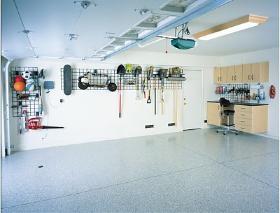 grid storage for gardening tools